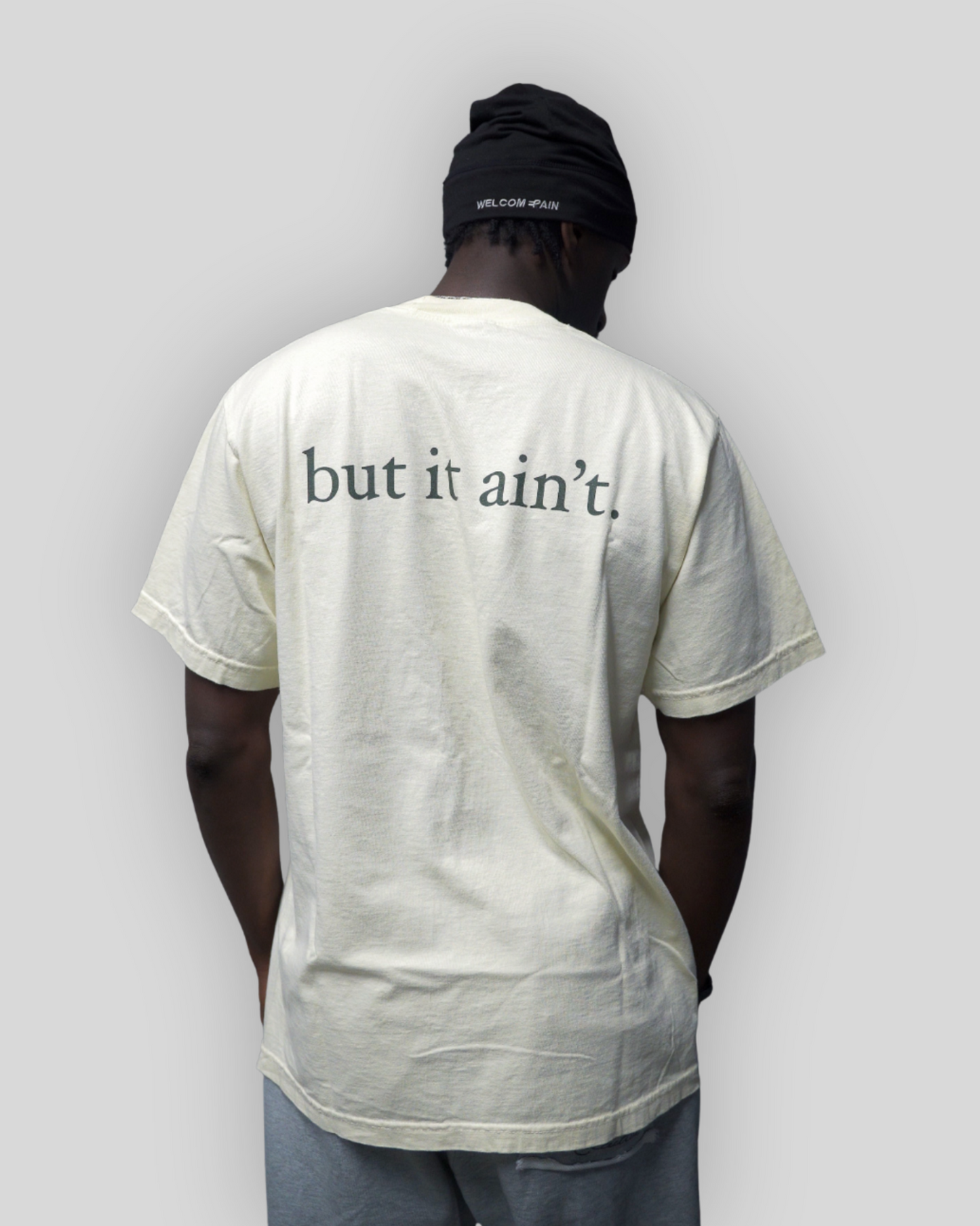 CREAM "FUN" TEE