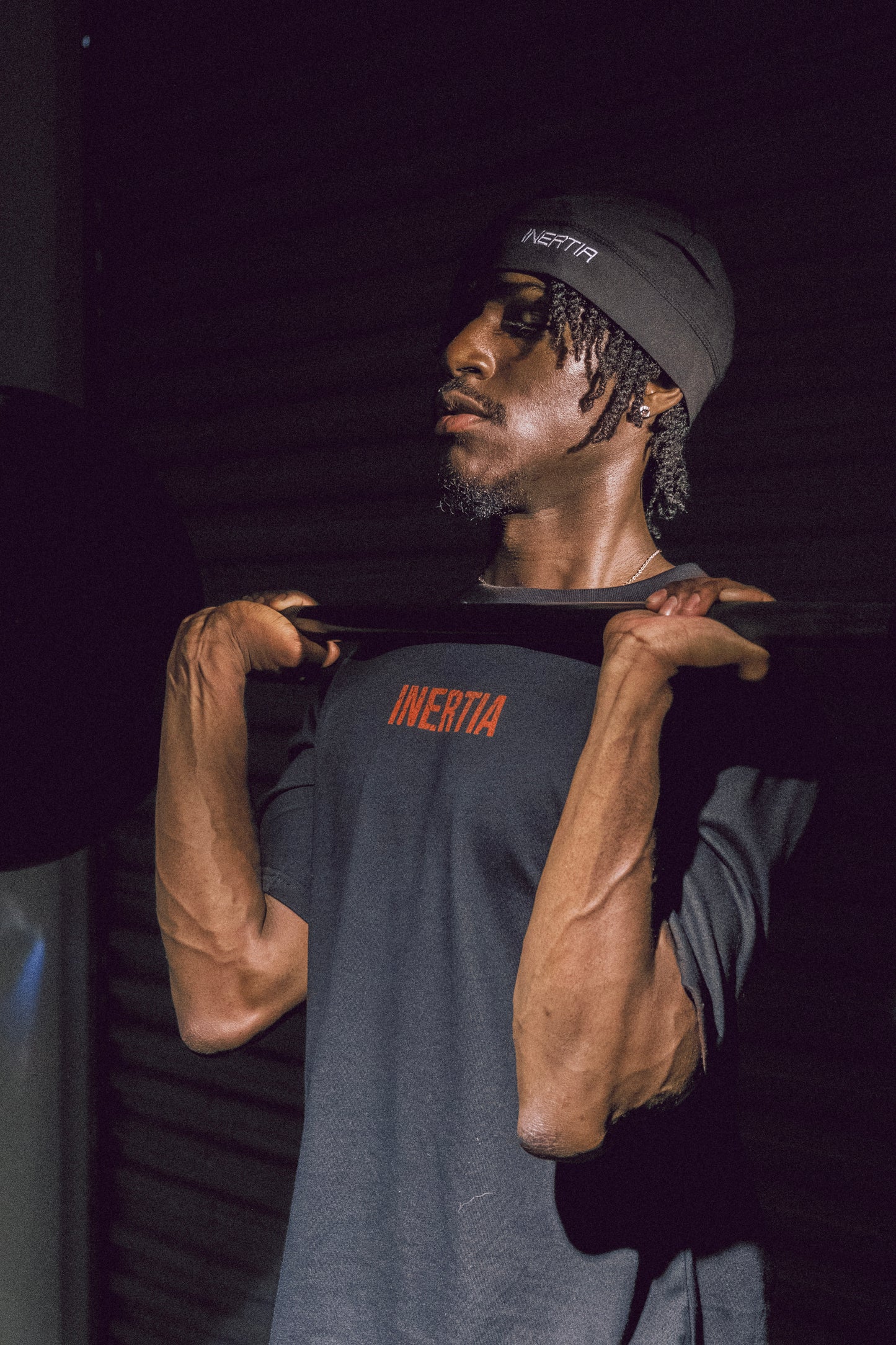 Black Oversized Signature Tee