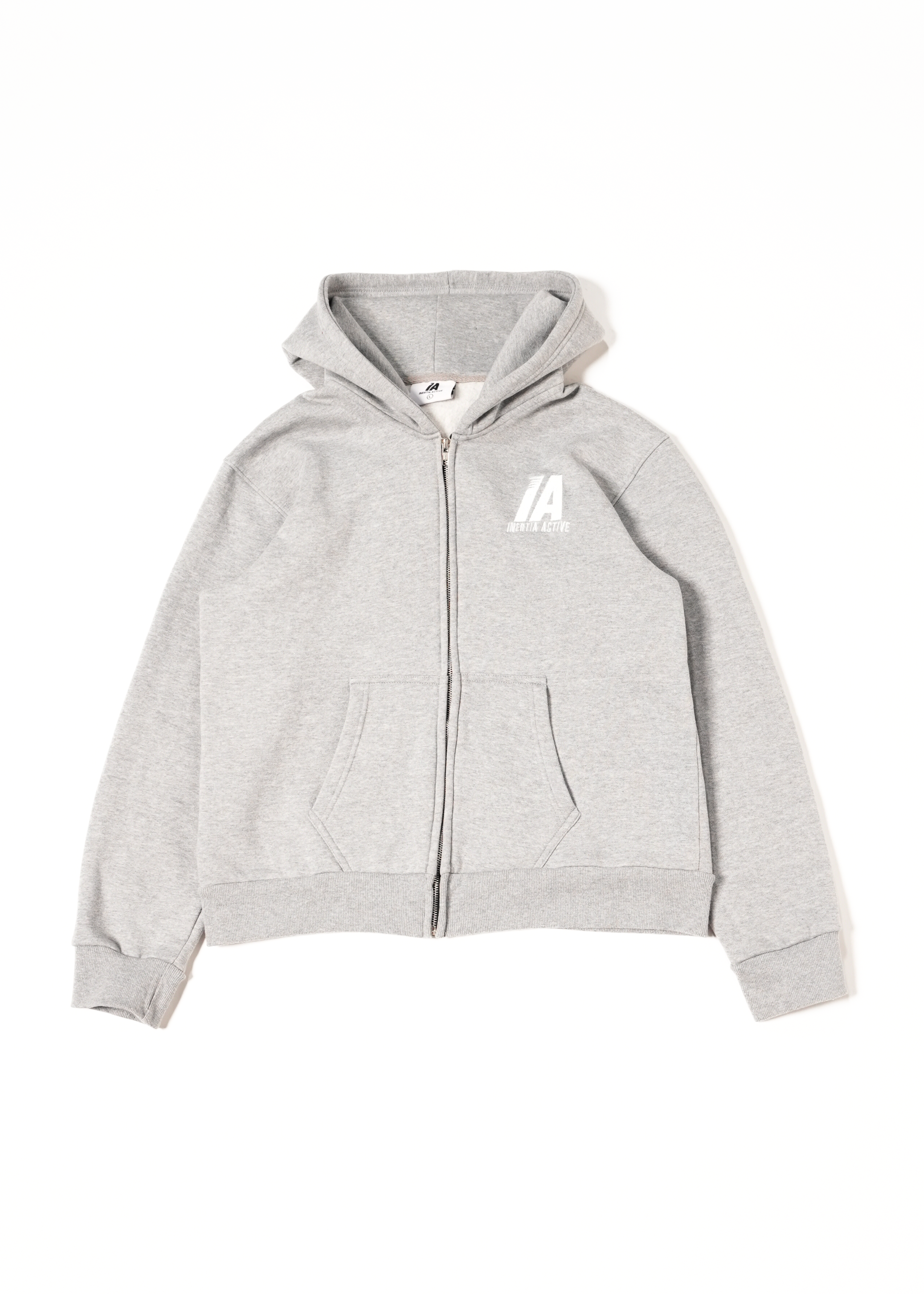 GREY CORE ZIP UP – Inertia Active