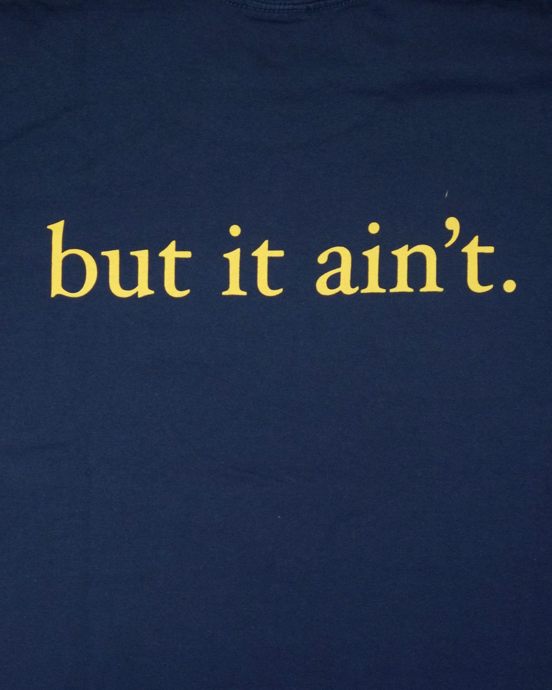 BLUE "FUN" TEE