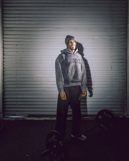 Washed Charcoal Signature Pullover