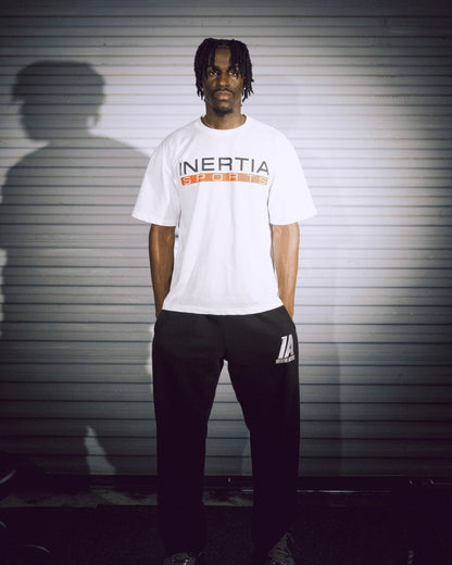 White Oversized 'Sports' Tee