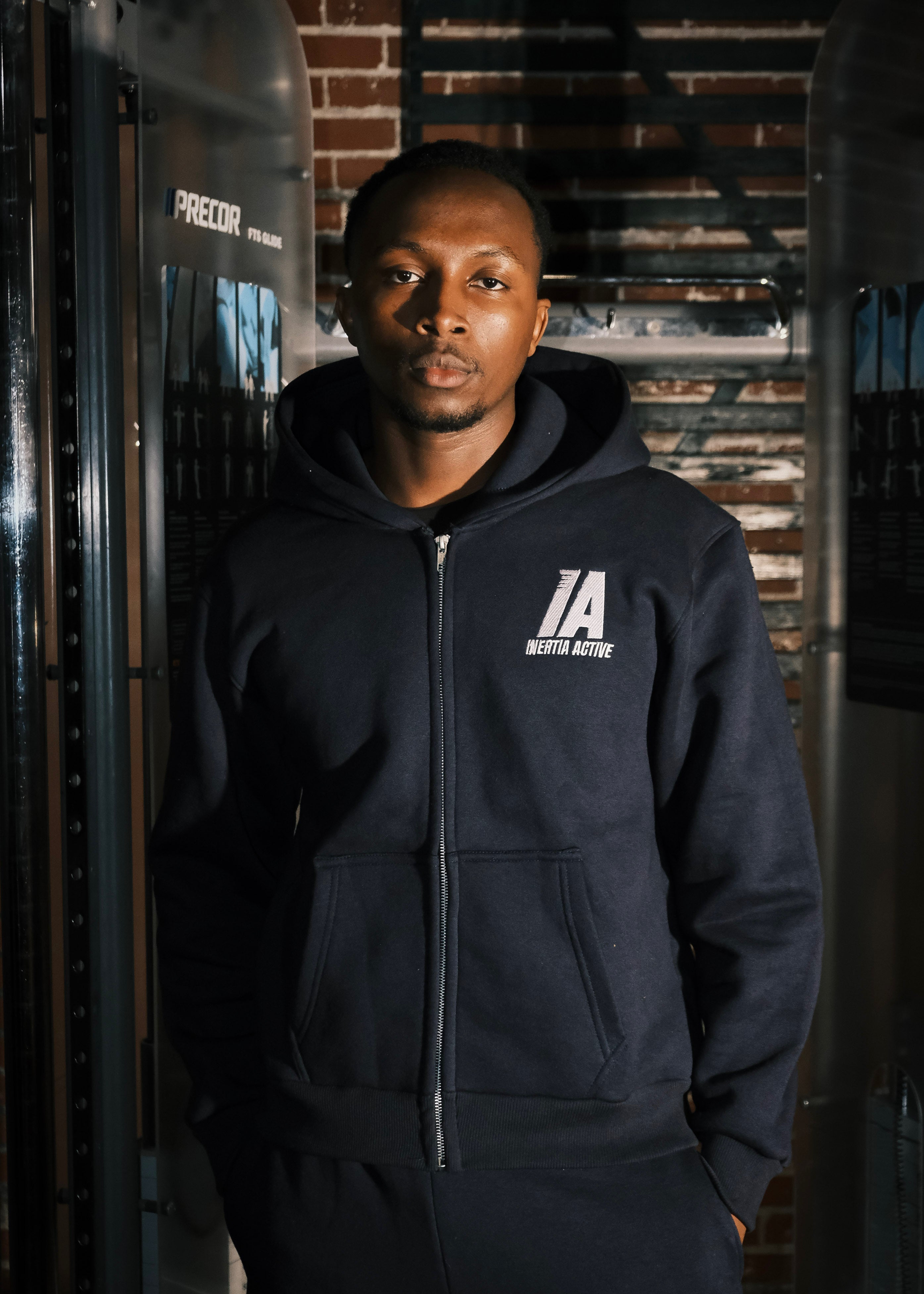 NAVY CORE ZIP UP – Inertia Active