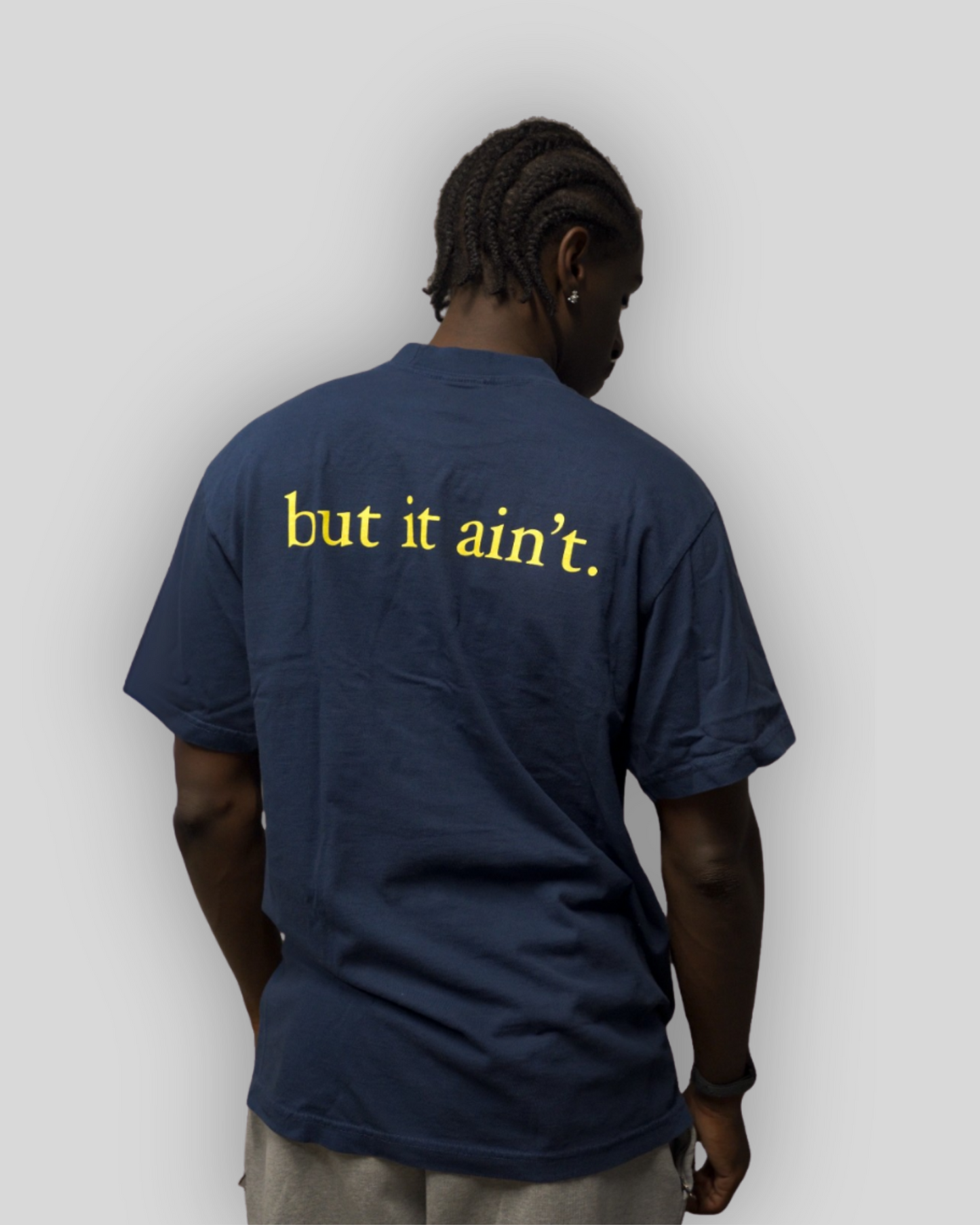 BLUE "FUN" TEE