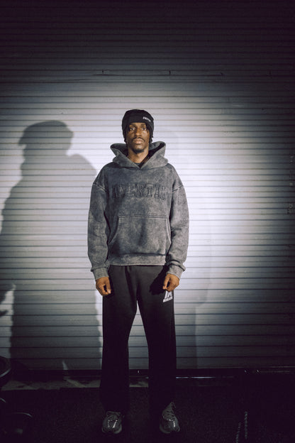 Washed Charcoal Signature Pullover