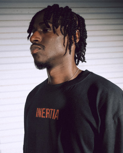 Black Oversized Signature Tee