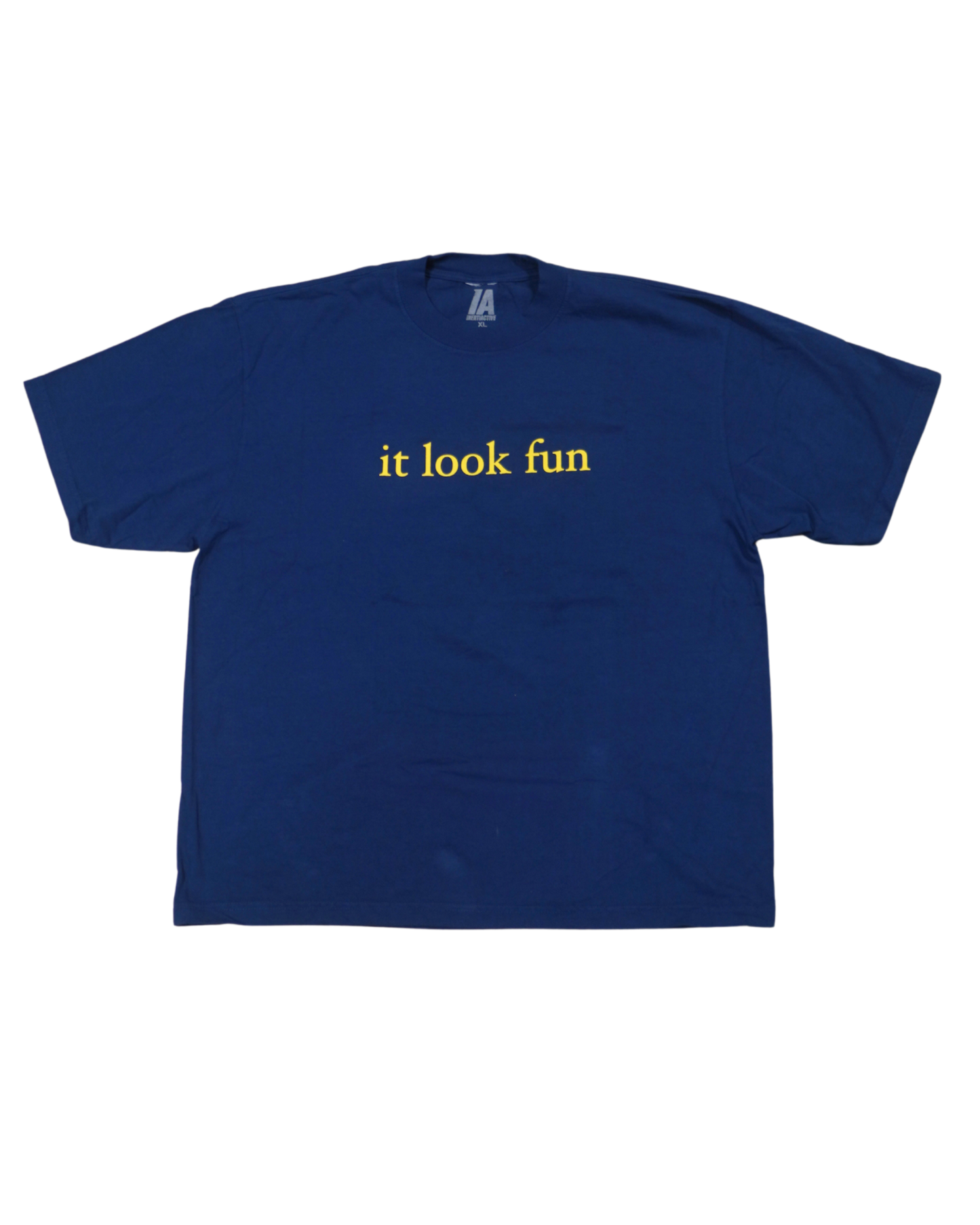 Blue 'Fun' Tee