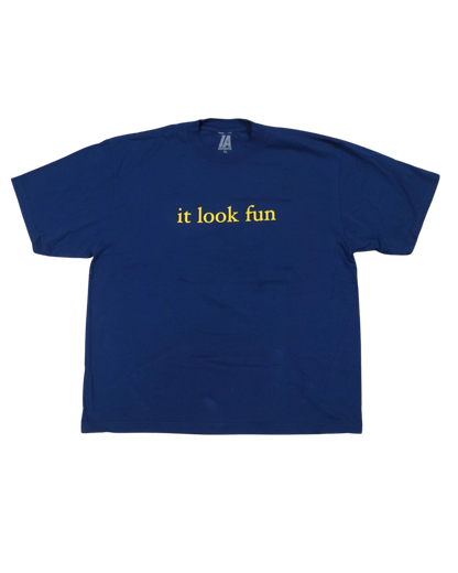 Blue 'Fun' Tee