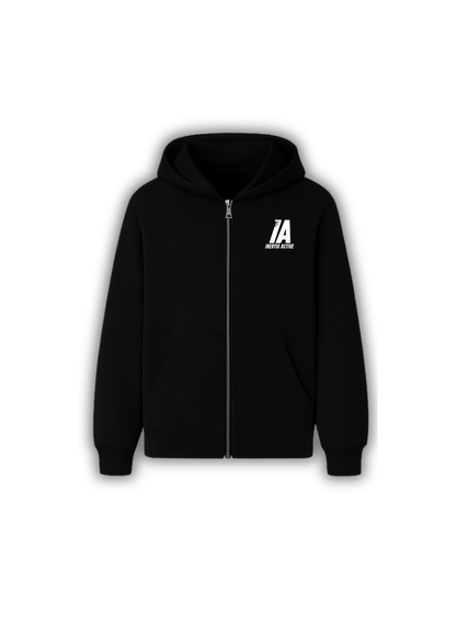 BLACK CORE ZIP UP