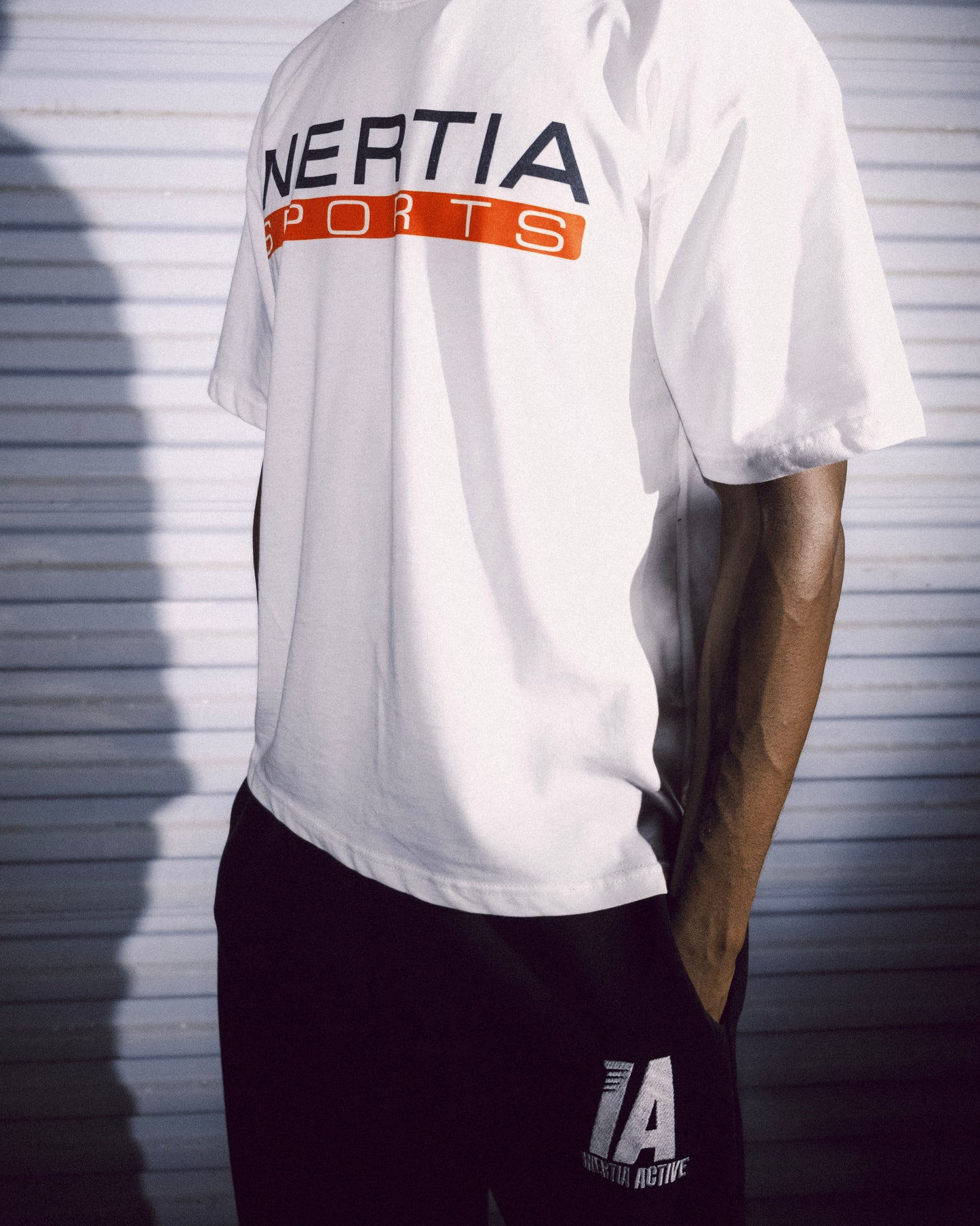 White Oversized 'Sports' Tee