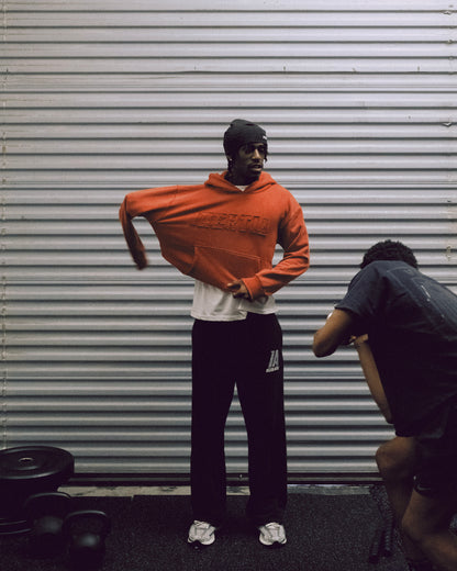 Washed Scarlet Signature Pullover