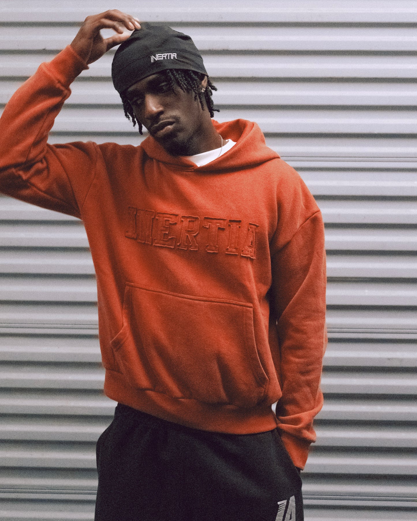 Washed Scarlet Signature Pullover