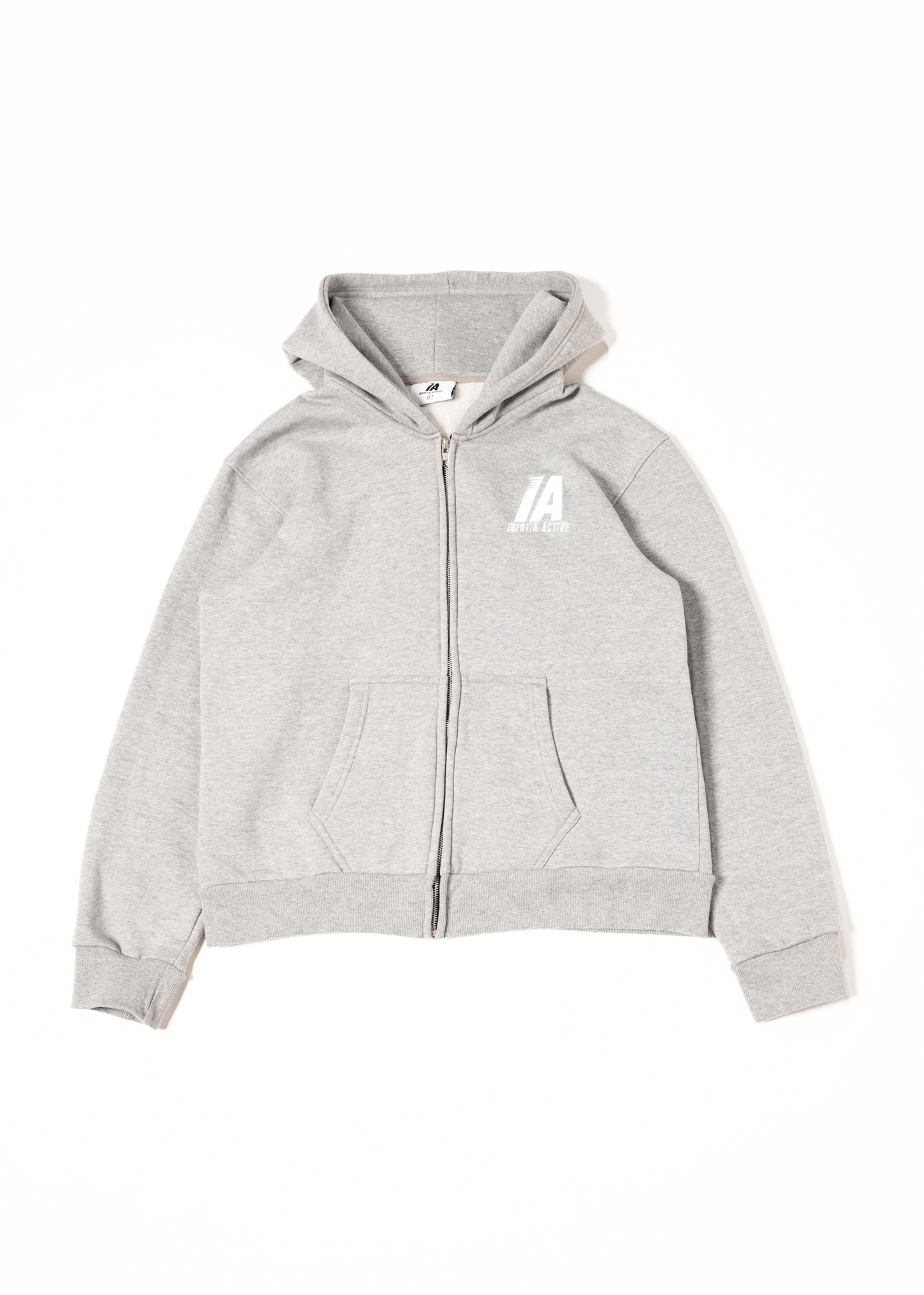 GREY CORE ZIP UP