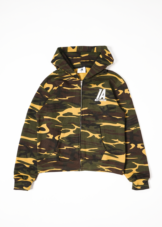 CAMO CORE ZIP UP