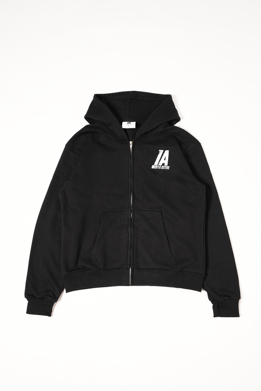 BLACK CORE ZIP UP