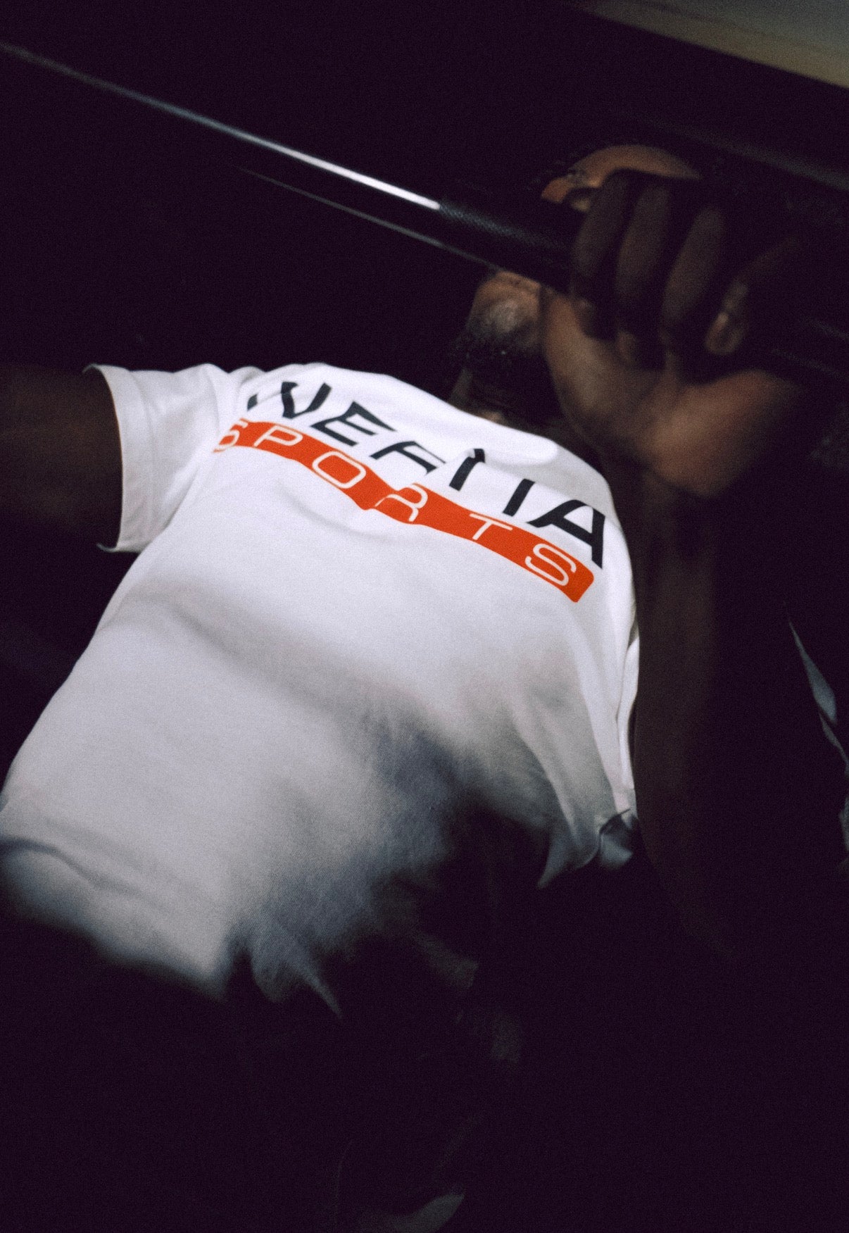 White Oversized 'Sports' Tee