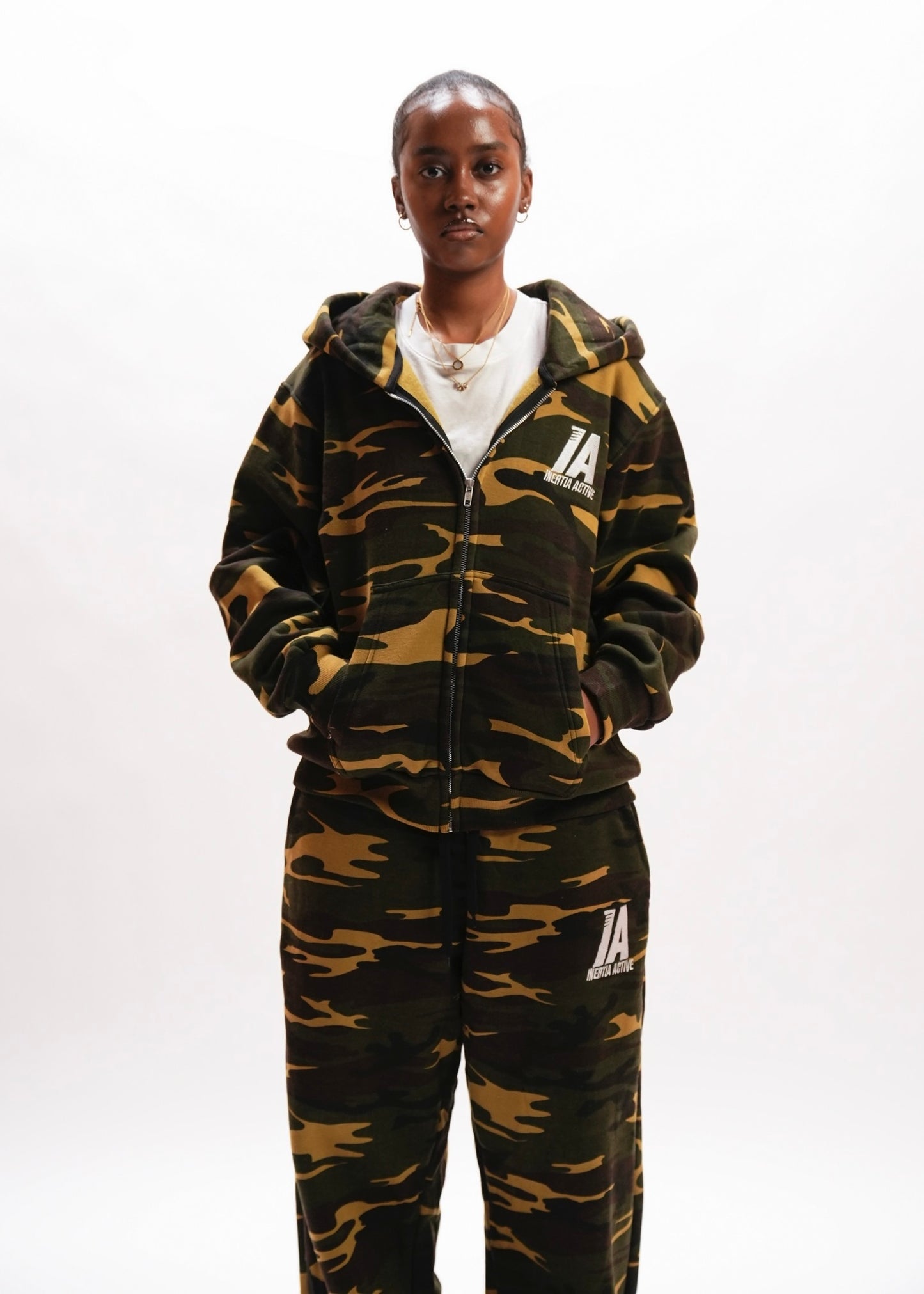 CAMO CORE ZIP UP