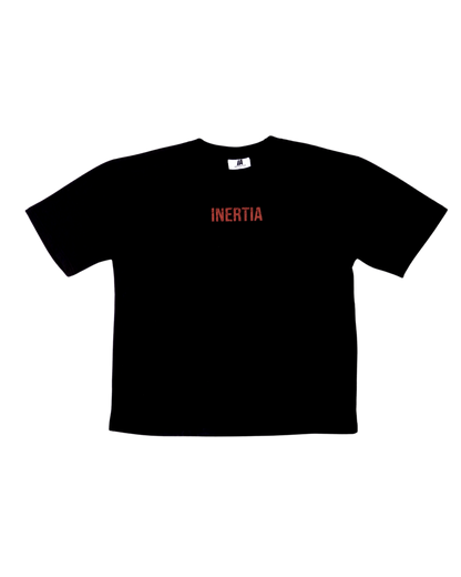 Black Oversized Signature Tee