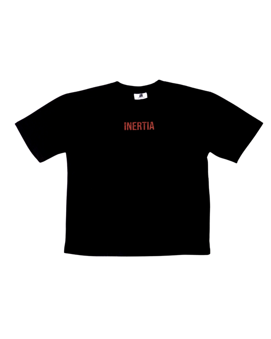 Black Oversized Signature Tee